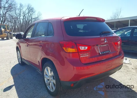 2014 Mitsubishi Outlander Sport Se из США, поврежденный, VIN 4A4AR4AU3EE022449